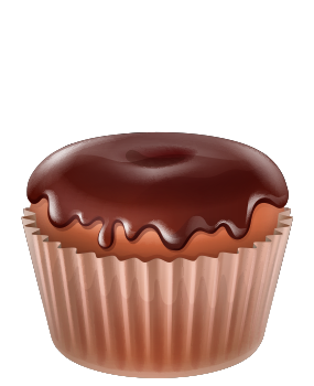 cup cake for animation 285 x 350